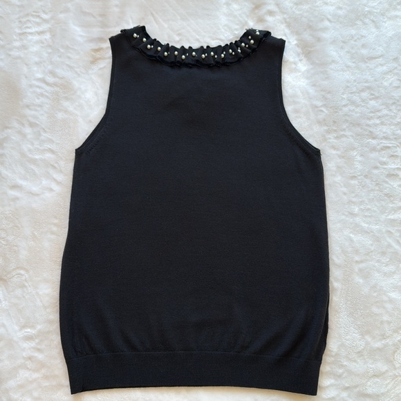 Ann Taylor Merino Wool Sleeveless Sweater - Picture 6 of 11